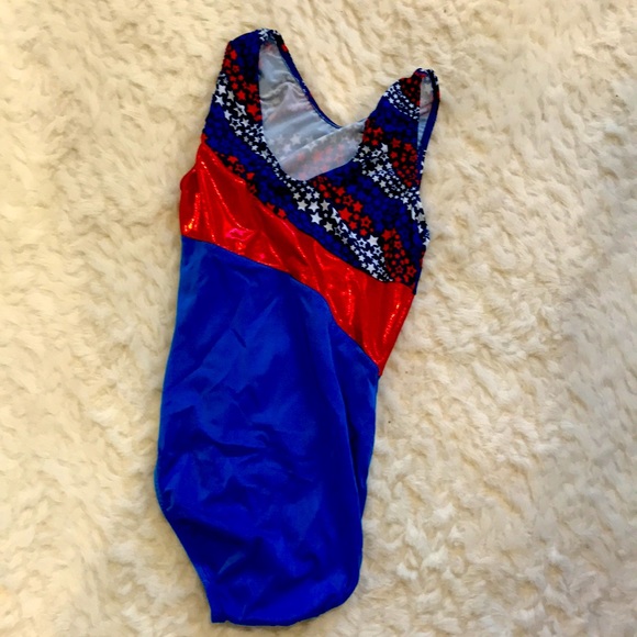 GK women’s extra small Starr Fourth of July gymnastics leotard! - Picture 2 of 4